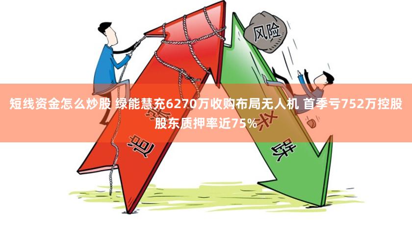 短线资金怎么炒股 绿能慧充6270万收购布局无人机 首季亏752万控股股东质押率近75%