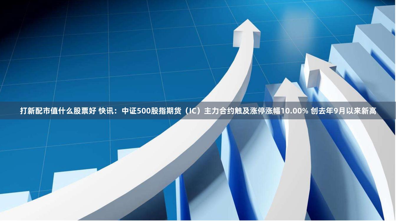 打新配市值什么股票好 快讯：中证500股指期货（IC）主力合约触及涨停涨幅10.00% 创去年9月以来新高