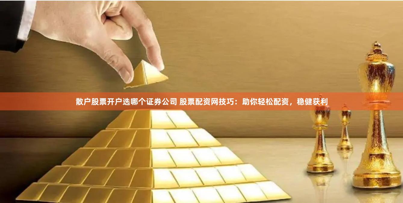 散户股票开户选哪个证券公司 股票配资网技巧：助你轻松配资，稳健获利